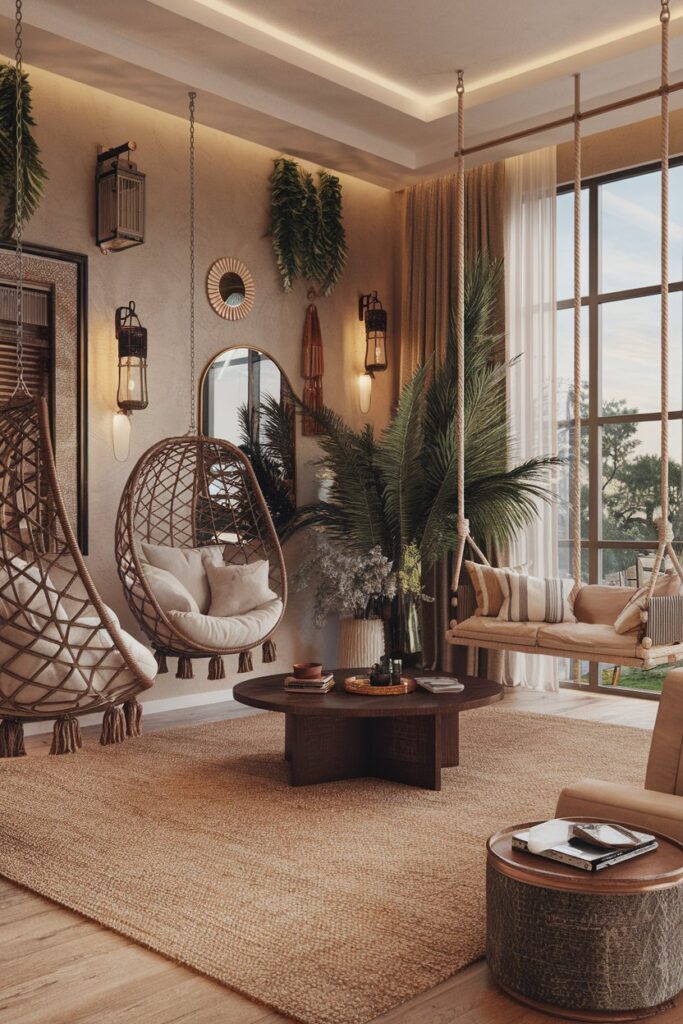 Hanging Chairs and Swing Seating