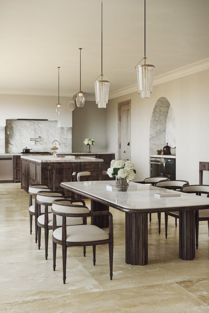 Open-Concept Dining and Kitchen Combo