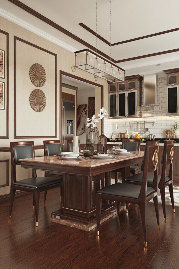 Open-Concept Dining and Kitchen Combo