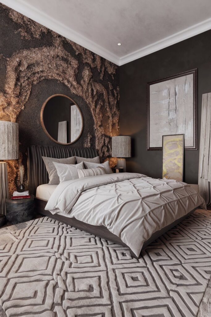 Textured Accent Walls