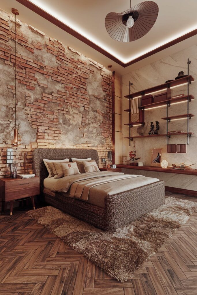 Textured Accent Walls