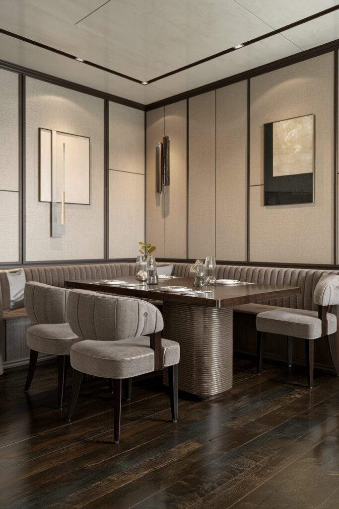 Using Corners with L-Shaped Seating