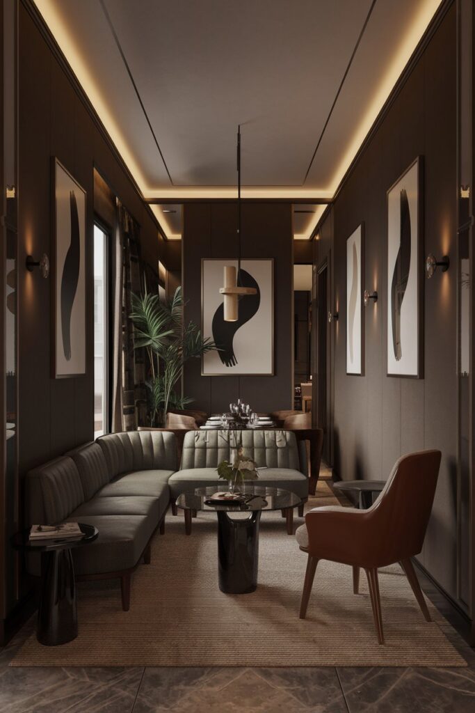 Using Corners with L-Shaped Seating