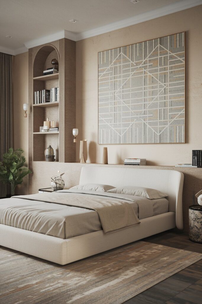 No Headboard Look