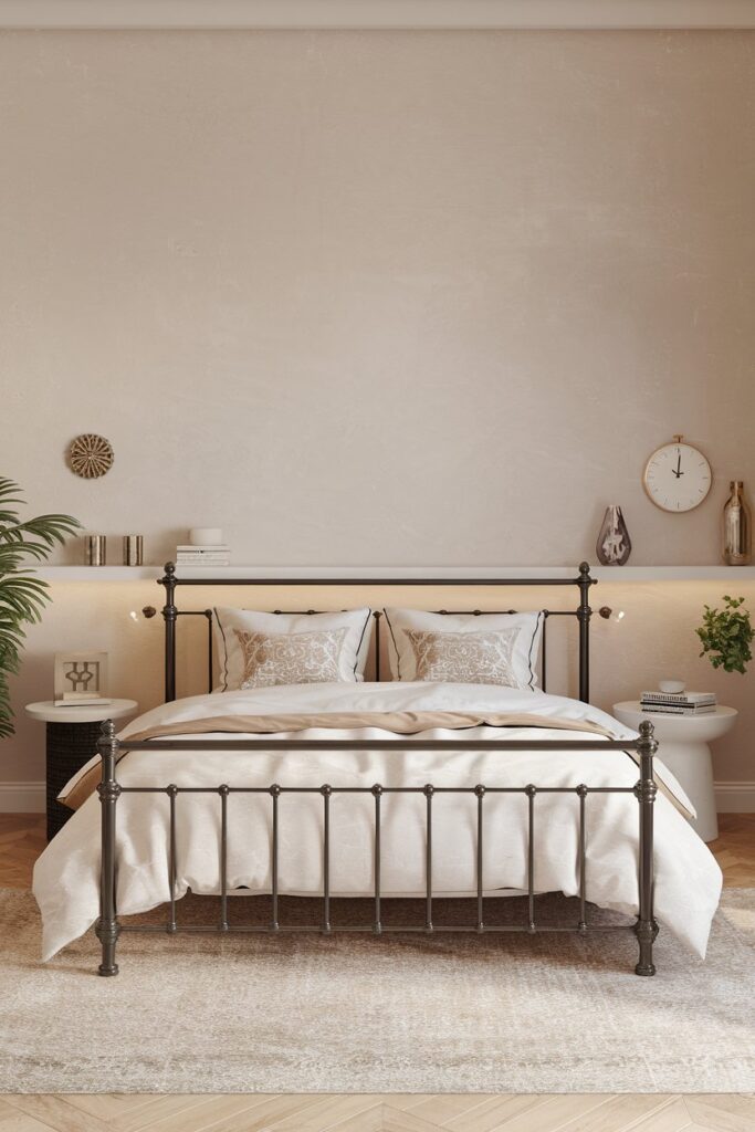 No Headboard Look