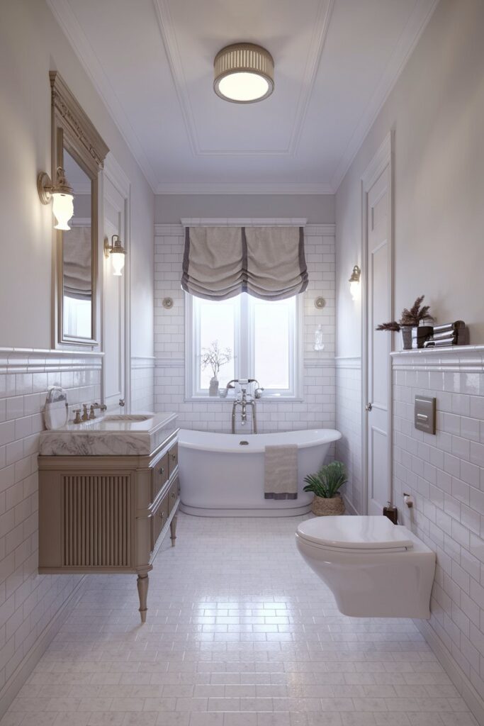 Light-Colored Floor Tiles
