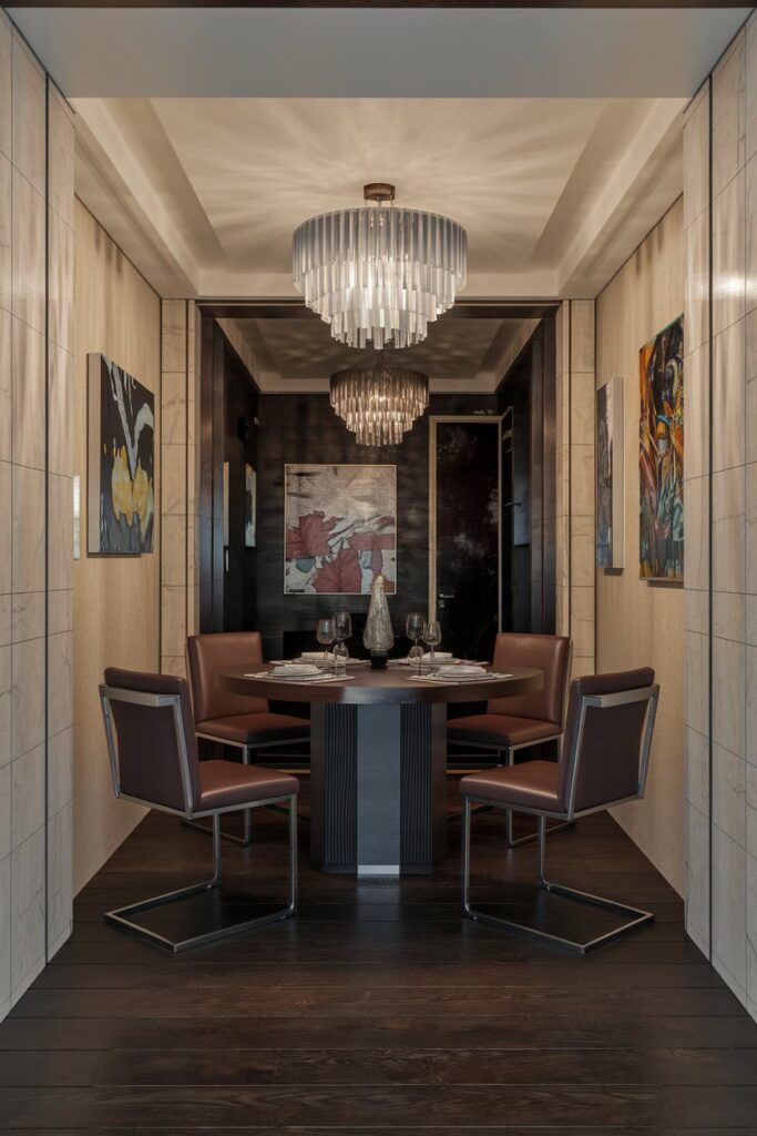 Compact Dining Spaces with Modern Flair