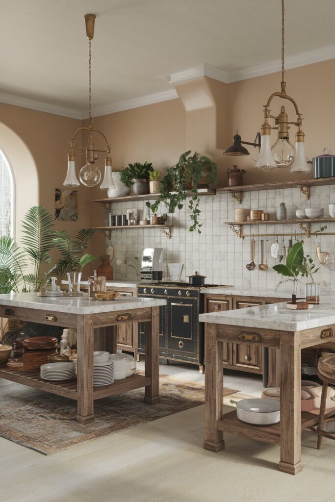 Reclaimed Wood Islands and Furniture
