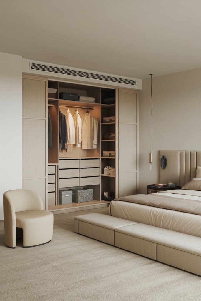Hidden Closets and Wardrobes