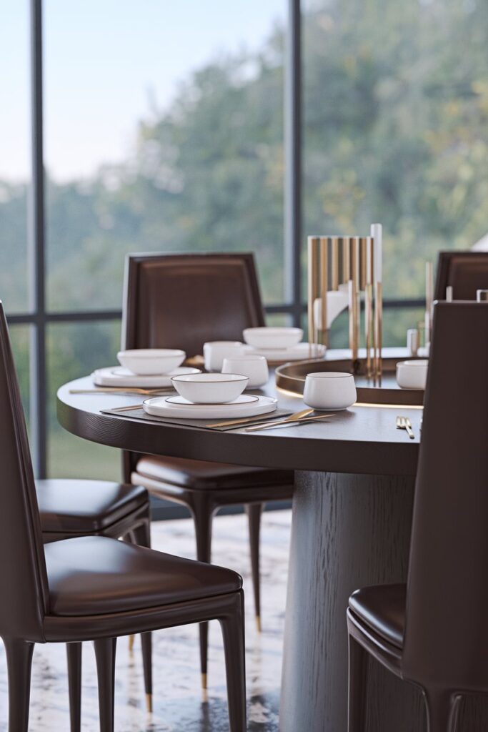 Modern Round Dining Table Designs