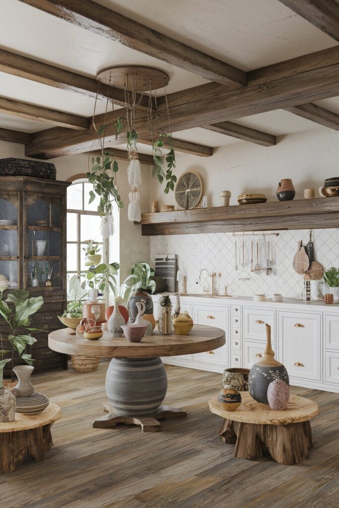Whimsical Ceramic and Pottery Displays