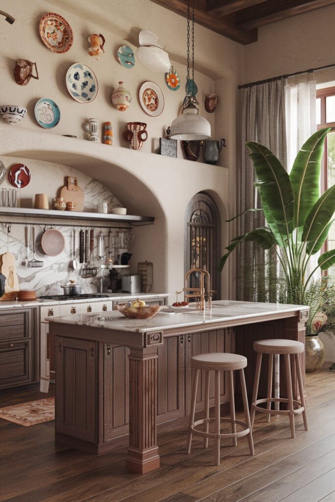 Whimsical Ceramic and Pottery Displays
