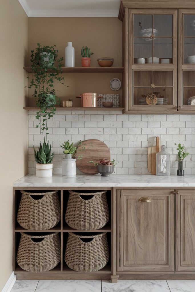 Woven Baskets for Storage and Style