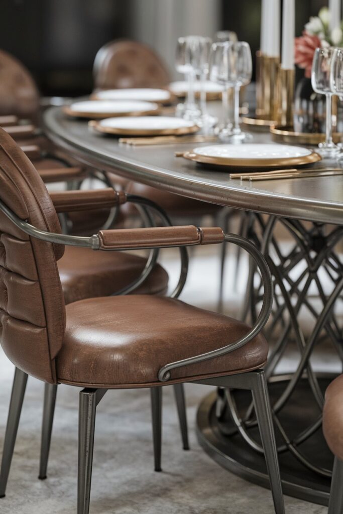 Wood and Metal Mixed Material Themes