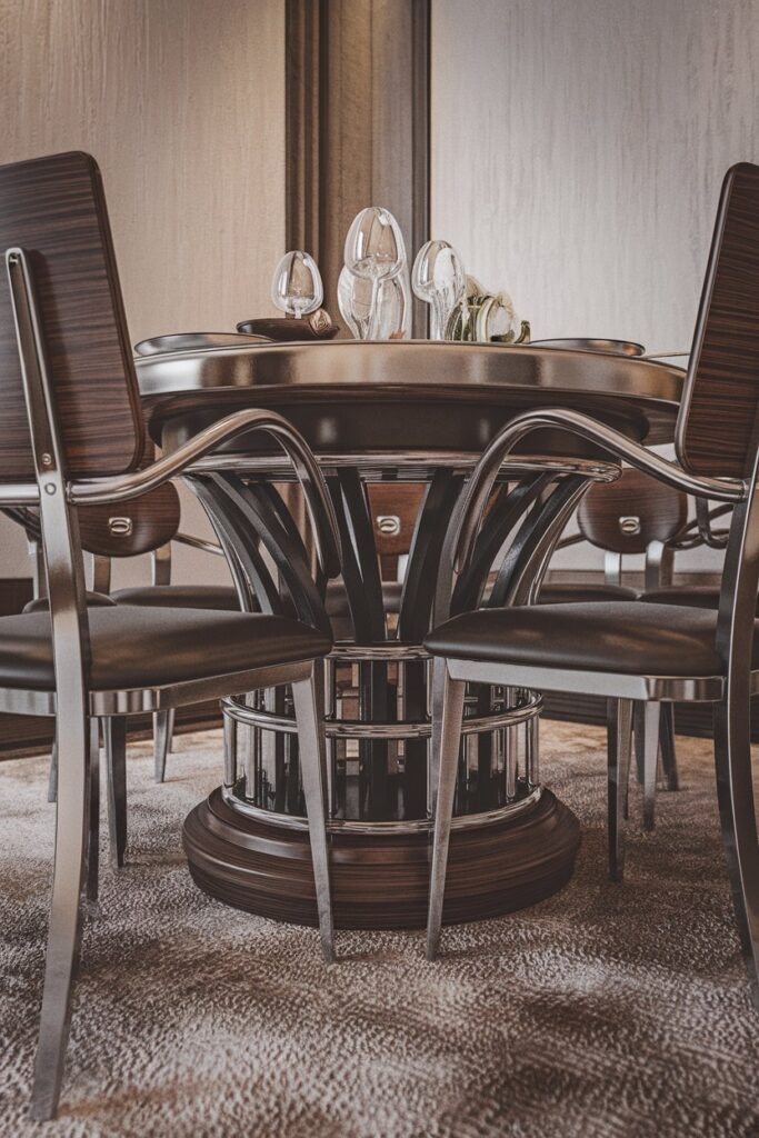 Wood and Metal Mixed Material Themes