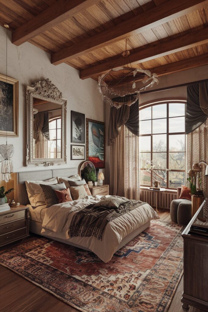 Cluttered but Curated Boho Corners