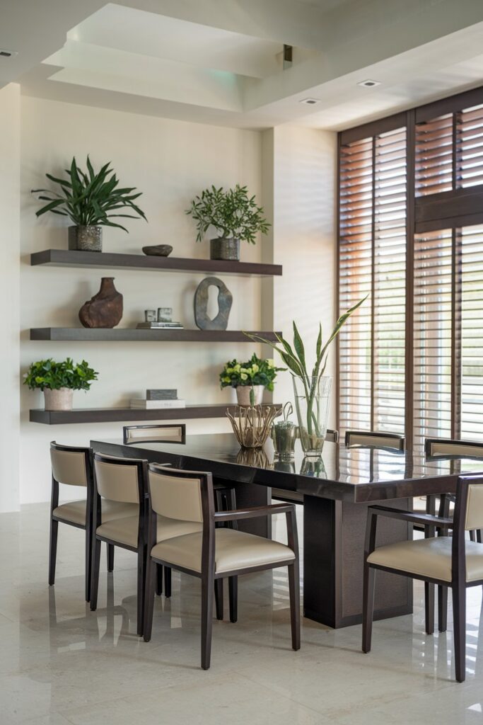 Floating Shelves and Modern Storage Ideas