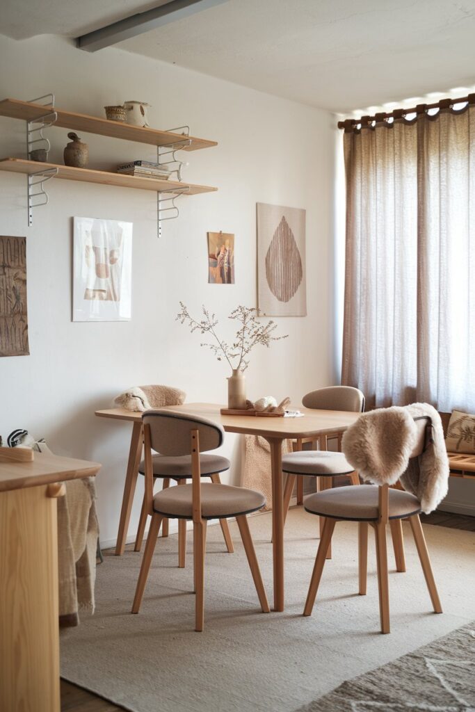 Scandinavian-Inspired Dining Spaces
