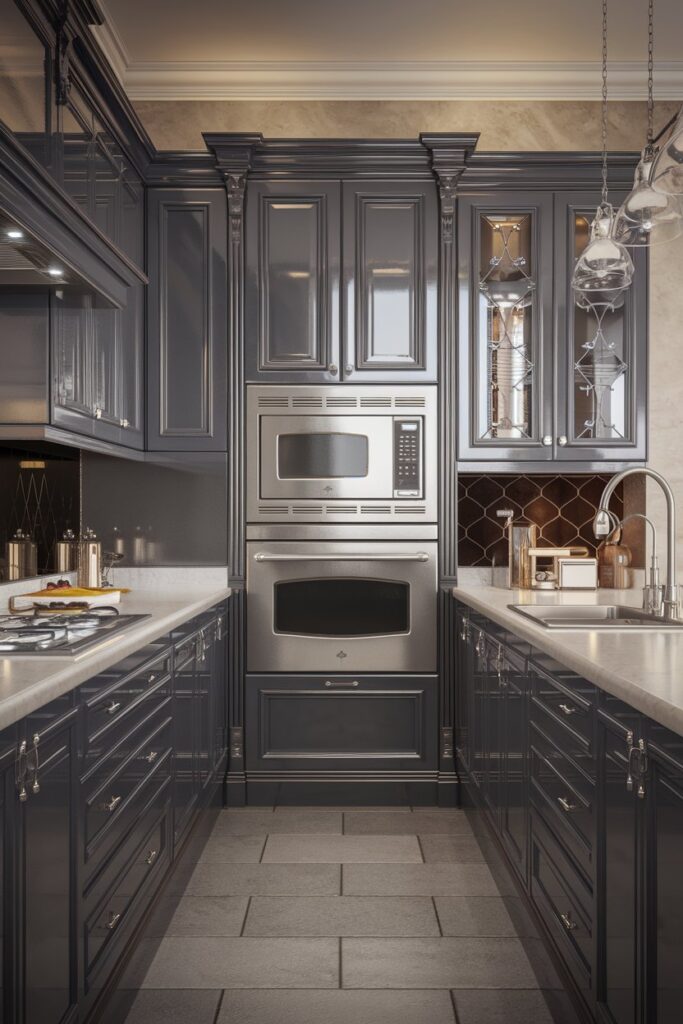 Built-In Microwave Cabinets