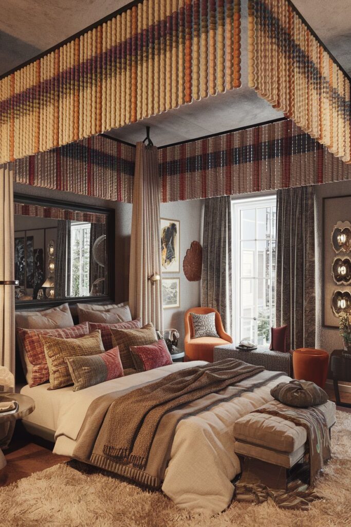 Colorful Beaded or Shell Curtains