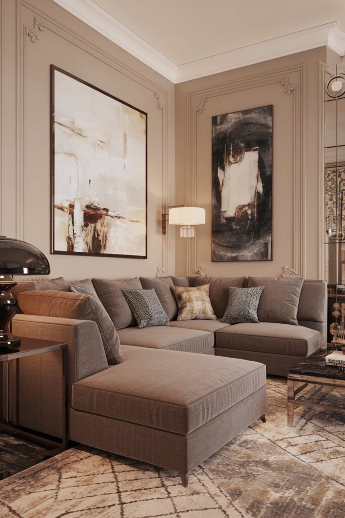 Corner Sofa for Maximizing Space