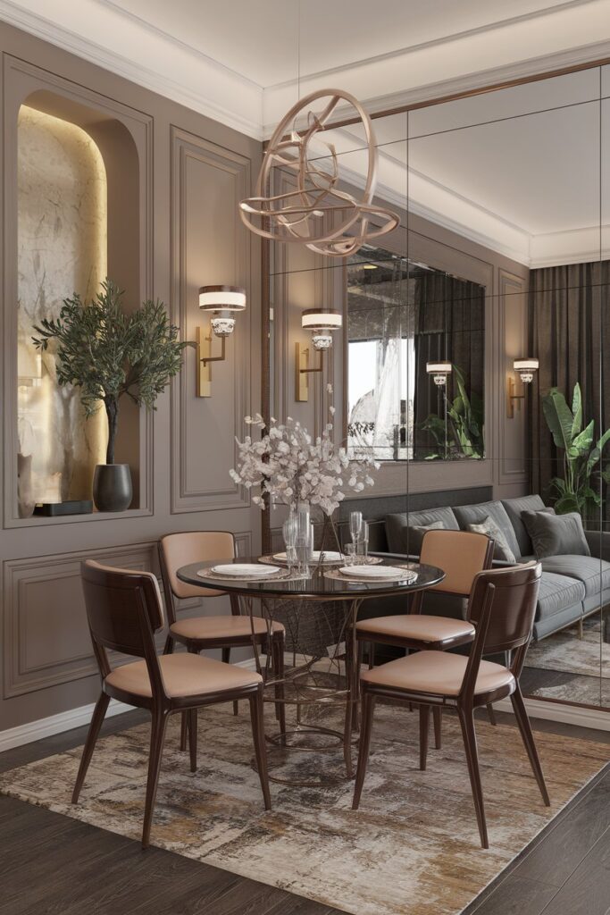 Small Dining Spaces in Studio Apartments