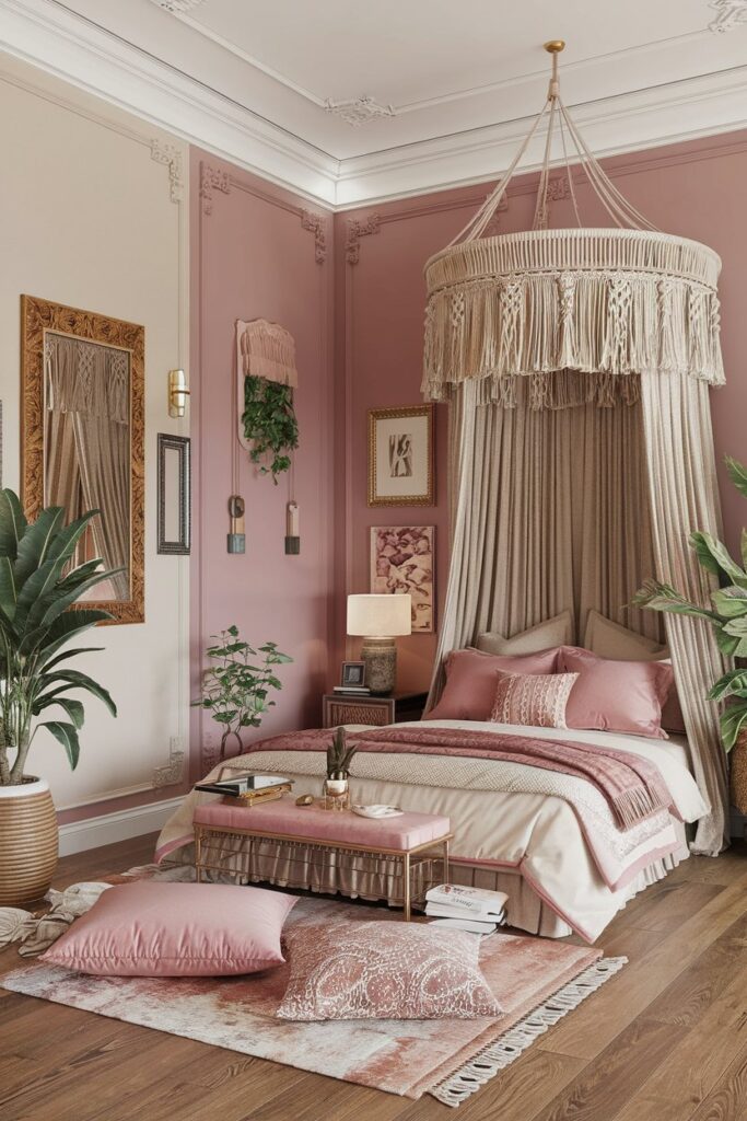 Boho Bedroom Nooks with Floor Seating