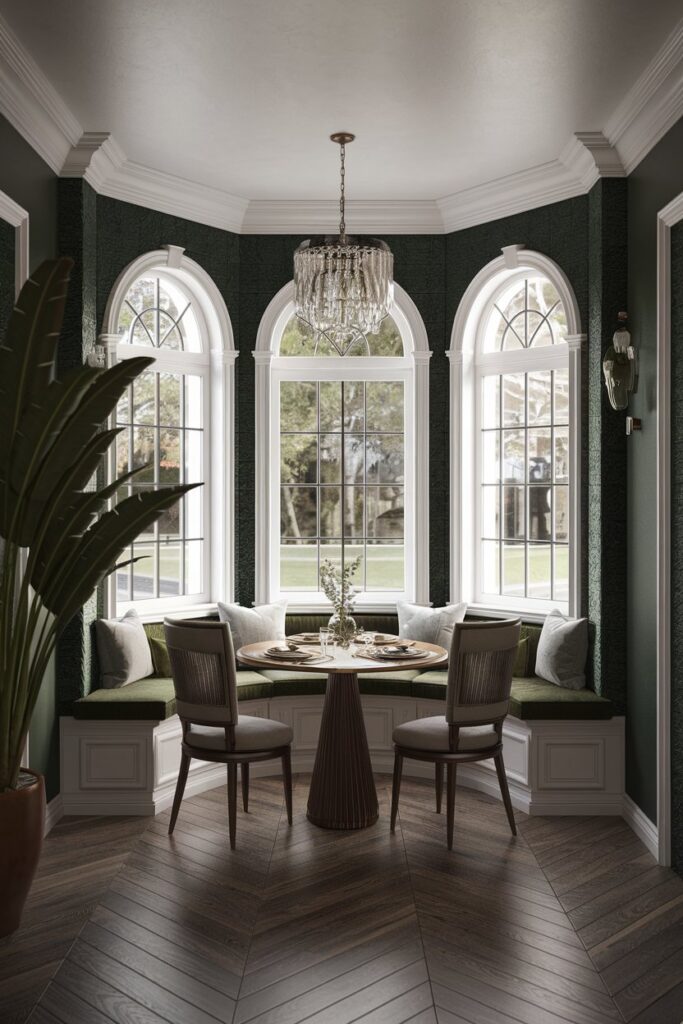 Utilizing Bay Windows for Built-In Seating