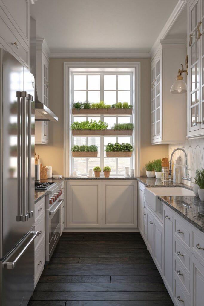 Window Shelves for Herbs