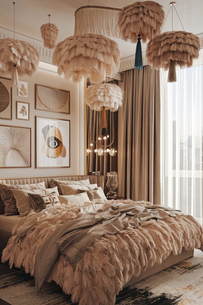Feather, Fringe, and Tassel Decor