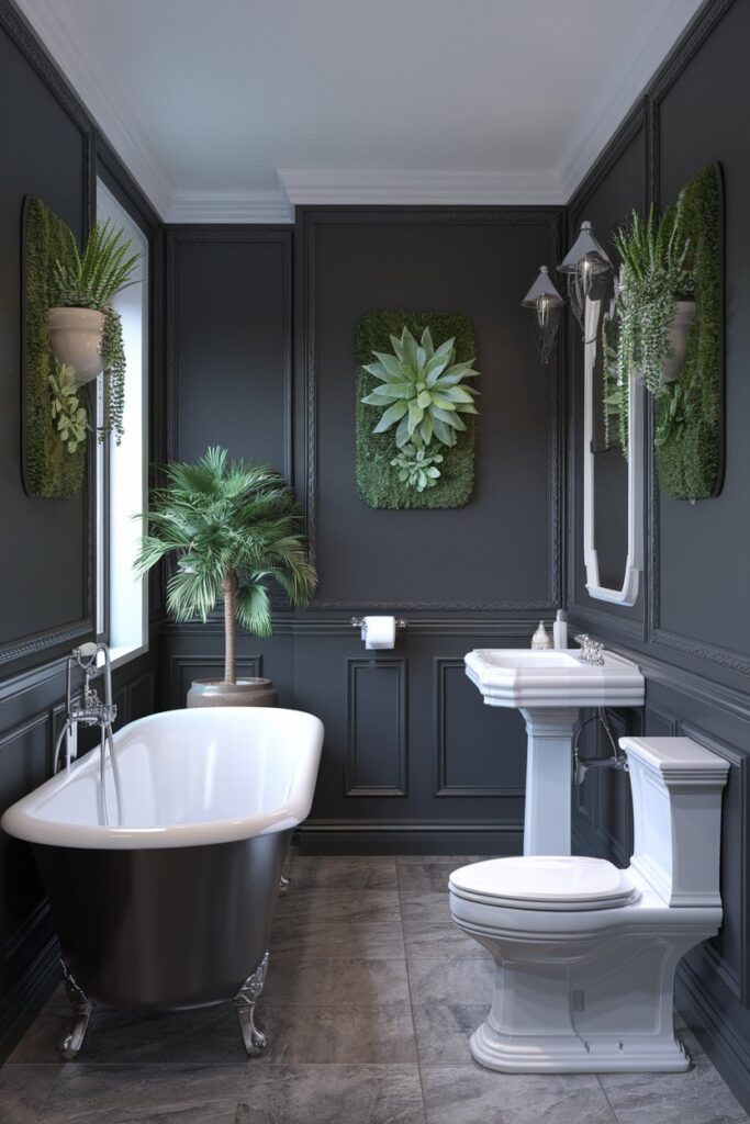 Use of Plants in Small Bathrooms