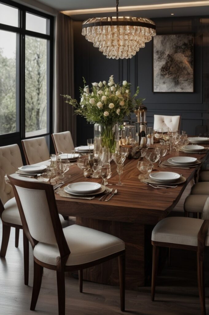 Modern Dining Chairs with Unique Silhouettes