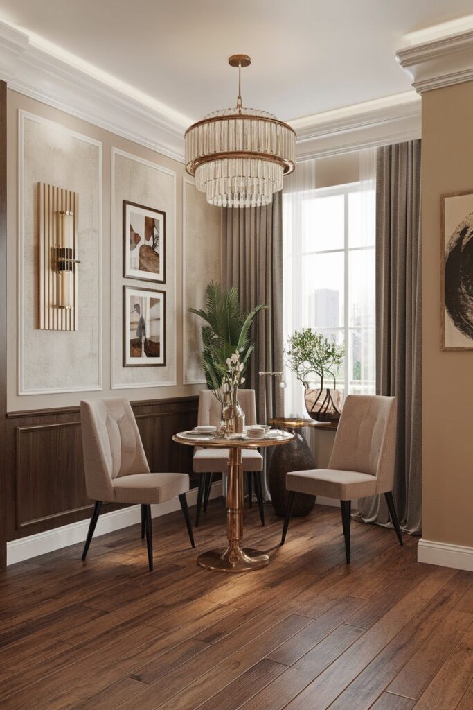 Underused Corners Turned Cozy Dining Spots