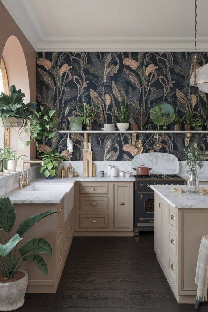 Bold Wallpaper for an Accent Wall