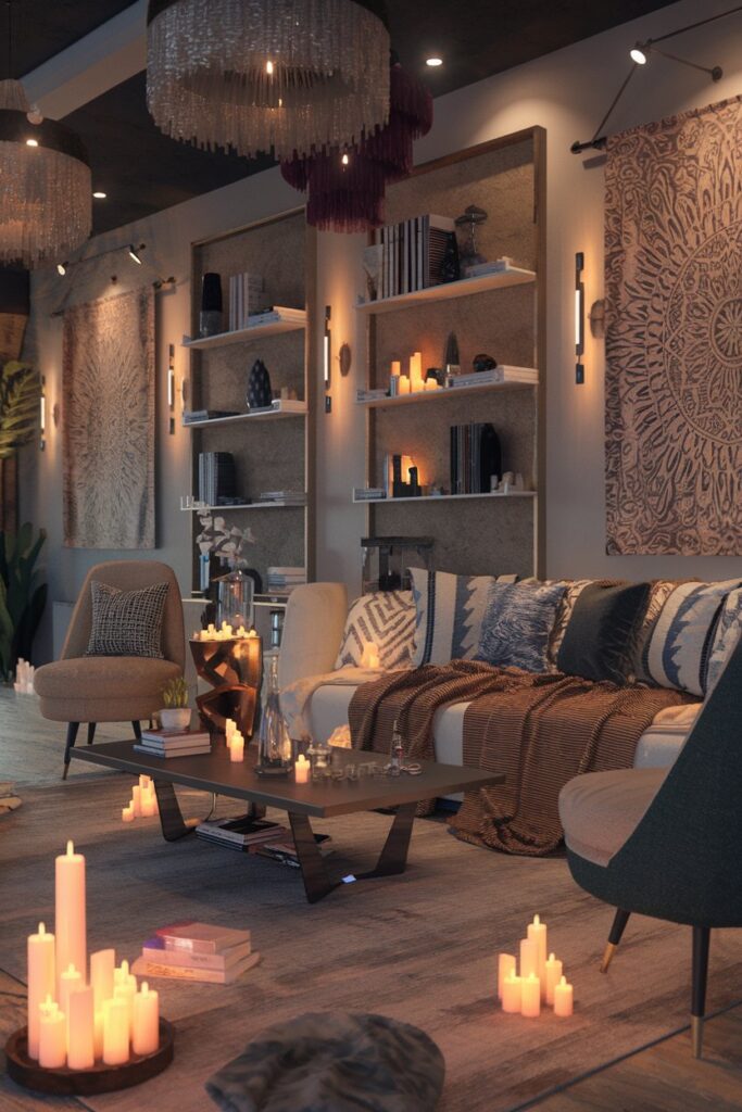 Candles, Crystals, and Mood Lighting