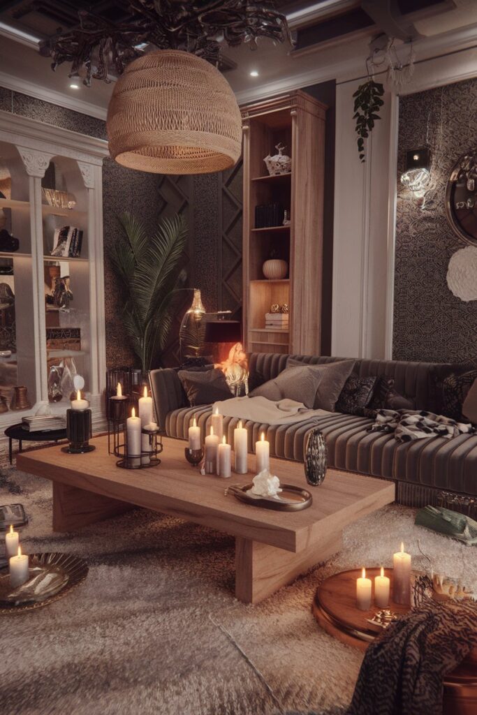Candles, Crystals, and Mood Lighting