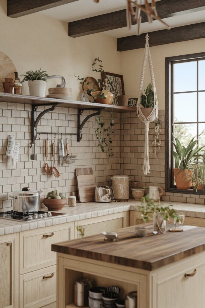 DIY Boho Decor Ideas for the Kitchen