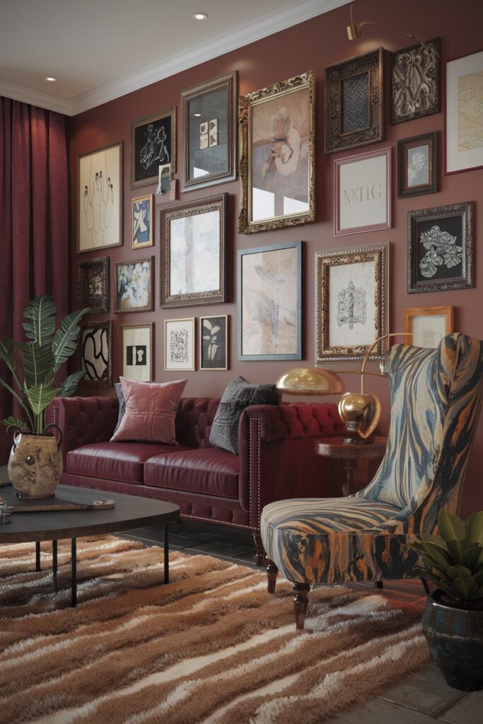 Eclectic Gallery Wall Displays