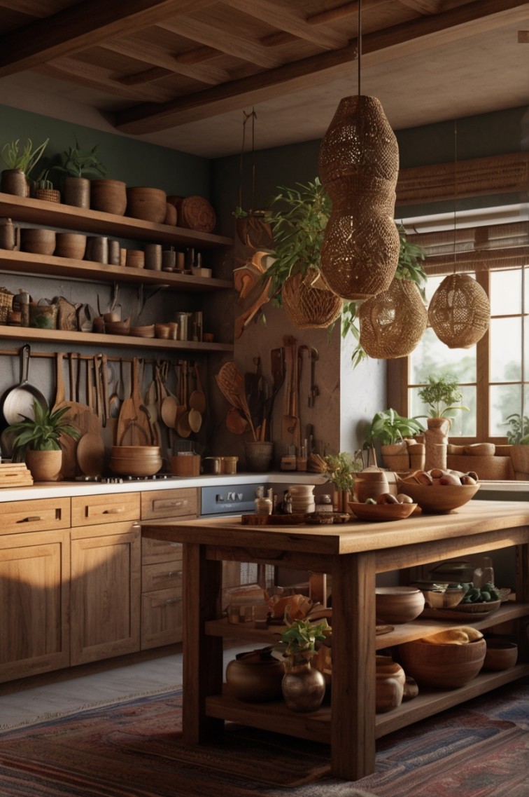 30 Boho Kitchen Ideas That Blend Free-Spirited Style with Everyday Function