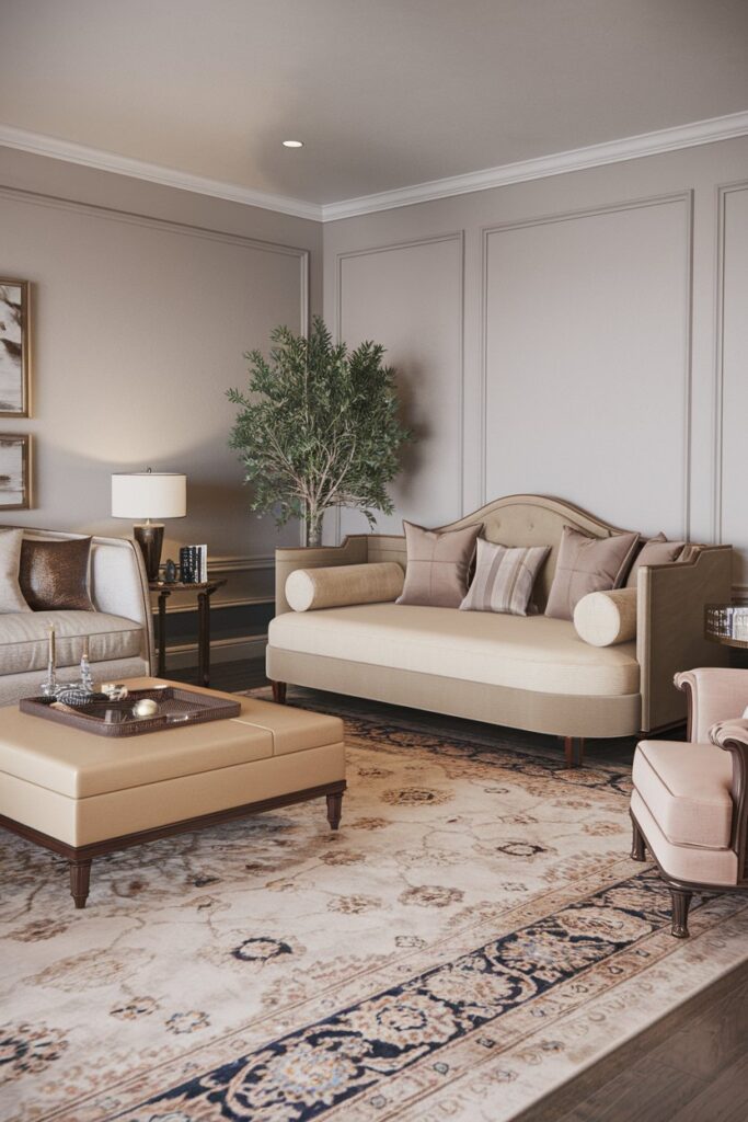 Daybed Sofa for Relaxed Living Room Vibes