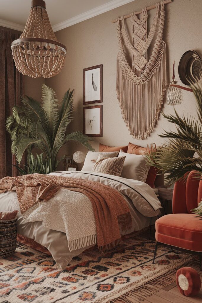 Seasonal Boho Bedroom Updates