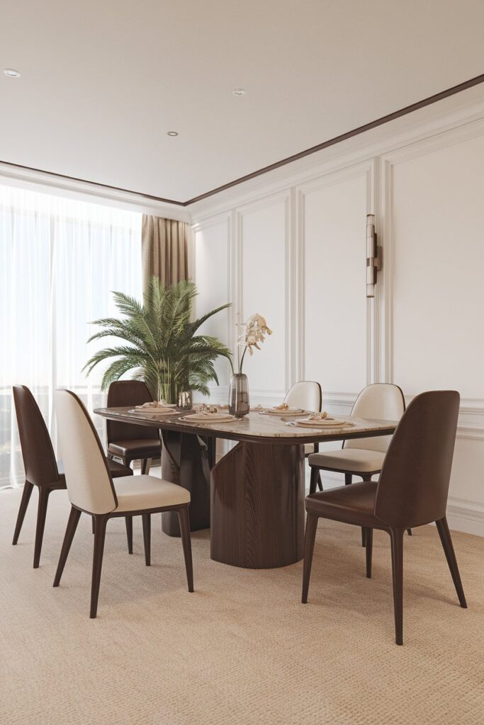 Small Modern Dining Rooms with Big Style