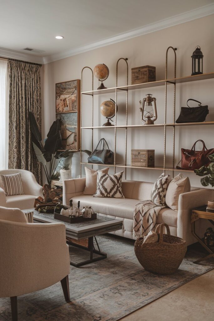 Travel-Inspired Decor and Souvenirs