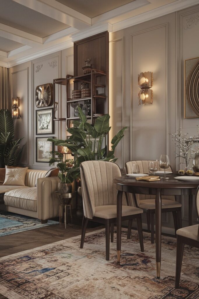 Using Plants to Liven Up Small Dining Rooms