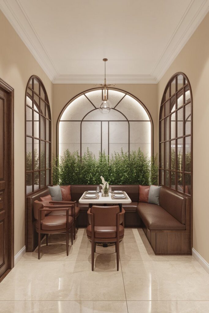 Bench Seating to Save Space