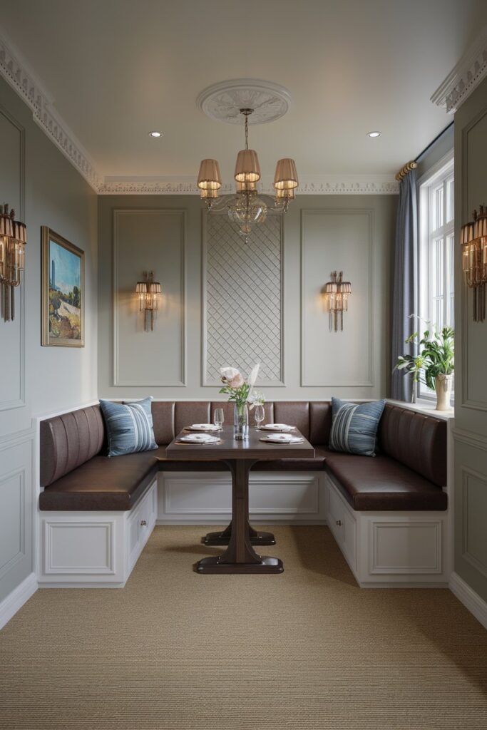 Built-In Banquettes with Storage