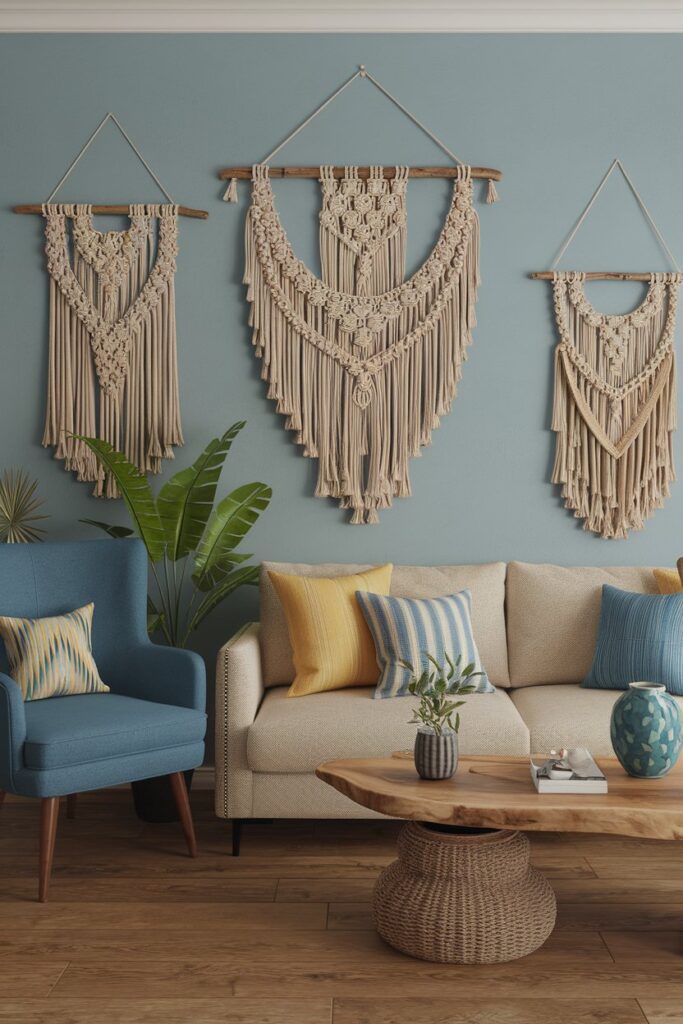 Macramé Wall Hangings and Decor