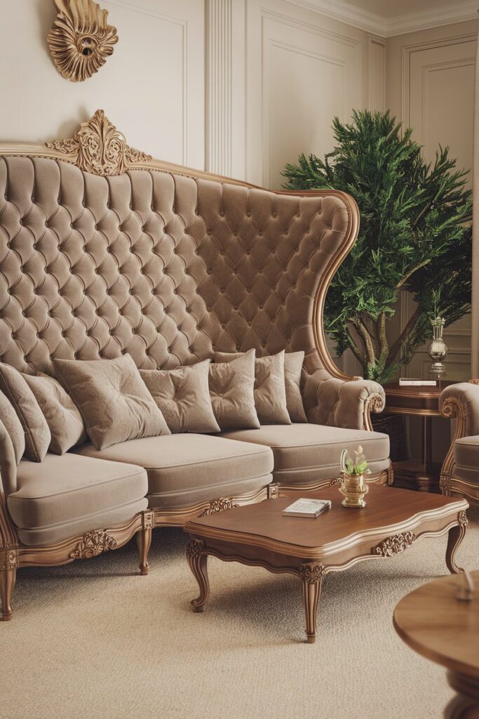 Tufted Velvet Sofa for a Luxe Look