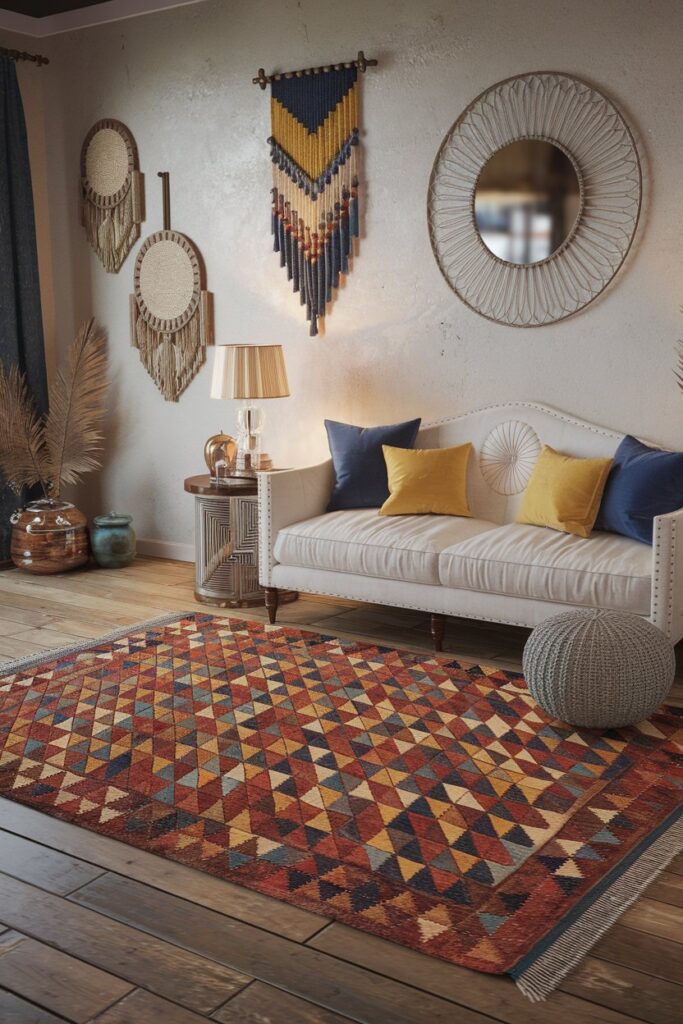 Vintage Rugs with Global Flair