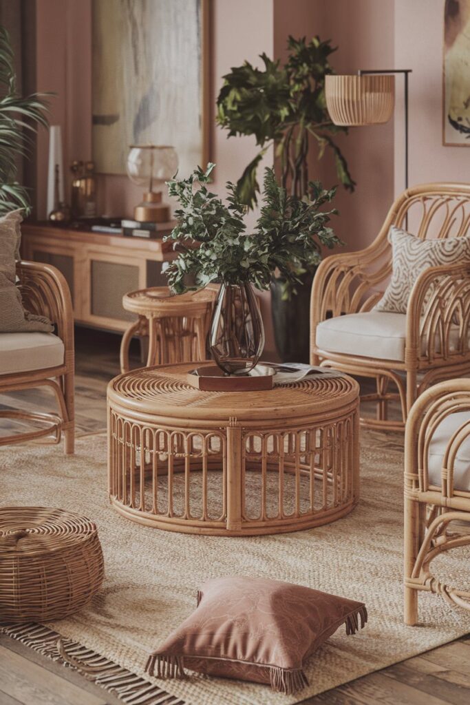 Boho Rattan and Wicker Furniture